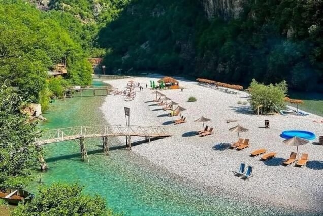 Komani Lake → Shala River